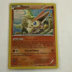 Pokemon Victini Legendary Treasures 23/113 Holo Rare English Card - Image 1