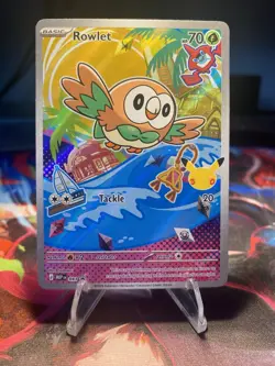 Pokemon First Partner Illustration Series 1 Alolan Alola Starters Promo Set NM - Image 2