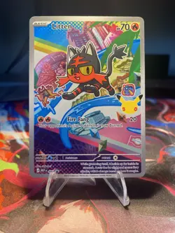 Pokemon First Partner Illustration Series 1 Alolan Alola Starters Promo Set NM - Image 4