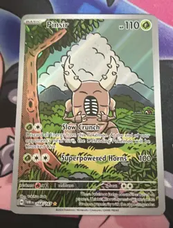 2024 Pokemon Twilight Masquerade Pinsir Illustration Rare Near Mint No.168 - Image 1