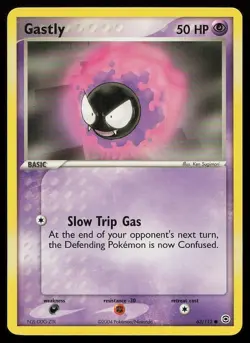 Gastly 63/112 Common FireRed & LeafGreen Pokemon Near Mint - Image 1