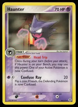 Haunter 34/112 Uncommon FireRed & LeafGreen Pokemon Near Mint - Image 1