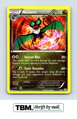 2014 Pokemon XY Trainer Kit: Sylveon & Noivern #13/30 Noivern (#13 - Image 1