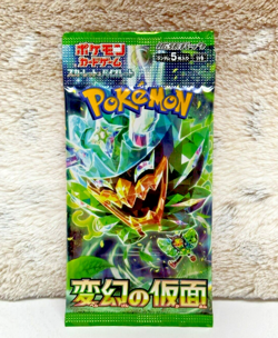 Pokemon TCG Japanese - 👹 Mask of Change [SV6] 👺 - (1) Sealed Booster Pack - Image 1
