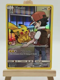 Pokemon Cards Pikachu 241/236 Cosmic Eclipse Secret Rare - Image 1