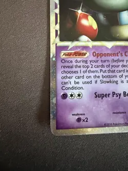 Pokemon Slowking Prime Undaunted Card 85/90 Ultra Rare Holo MP - Image 5
