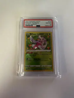 PSA 10 Gem Mint 2022 Pokemon Silver Tempest Radiant Tsareena 016 Radiant Rare - Image 1