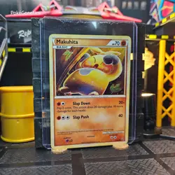 Makuhita Undaunted Pokemon TCG 55/90 HeartGold & SoulSilver Common - Image 3