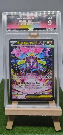 Mega Zygarde ex 120/088 Perfect Order SIR MINT 9 Pokemon - Image 1