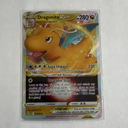 Pokemon Dragonite VSTAR 050/078 Pokemon GO Ultra Rare Holo English 2022 280HP - Image 1