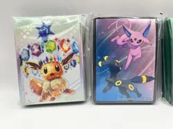 Pokemon Eeveelutions Card Deck Sleeves Lot Of 4 Eevee Sylveon Umbreon Jolteon - Image 2