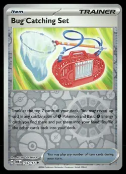 Bug Catching Set 143/167 Twilight Masquerade Trainer Holo Pokemon TCG - Image 1