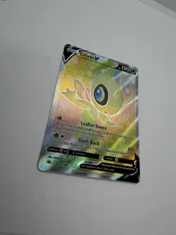 Pokemon Celebi V Ultra Rare Full Art Holo 160/198 Chilling Reign HP 190 - Image 5