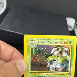 Pokemon Card Erika's Venusaur 4/132 Gym Challenge Holo Rare Heavily Played - Image 2