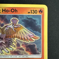 Shining Ho-Oh SM70 - Sun & Moon Promo Shining Legends ETB Shiny Pokemon Card NM - Image 3