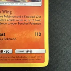 Shining Ho-Oh SM70 - Sun & Moon Promo Shining Legends ETB Shiny Pokemon Card NM - Image 5