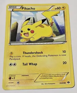 Pikachu 39/99 Next Destinies Pokemon Card - Image 1