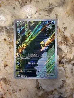 Pokemon TCG Psyduck Scarlet Violet-151 Holo Illustration Card 175/165 - Image 1