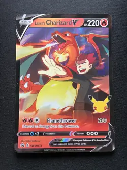 Pokemon Lance's Charizard V Sword & Shield Promo Holo SWSH133 - Image 1