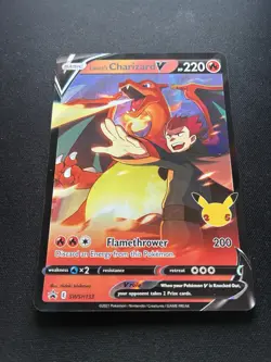 Pokemon Lance's Charizard V Sword & Shield Promo Holo SWSH133 - Image 2