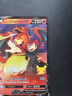 Pokemon Lance's Charizard V Sword & Shield Promo Holo SWSH133 - Image 3