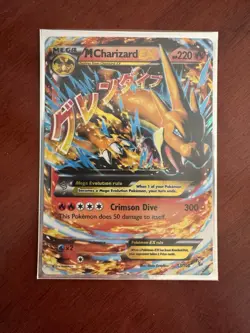 Pokemon TCG XY Evolutions M Charizard EX 13/108 Ultra Rare Holo Card - Image 1