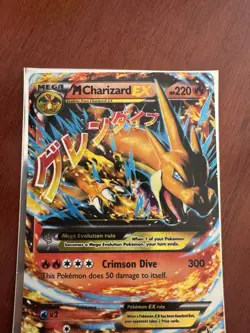 Pokemon TCG XY Evolutions M Charizard EX 13/108 Ultra Rare Holo Card - Image 4