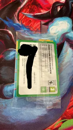 SEALED N's Zekrom 031 Ascended Heroes ETB Promo Pokemon Center Stamped - Image 2