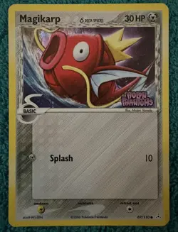 Pokemon Magikarp Reverse Holo Holon Phantoms 69/110 Stamped HP - Image 1