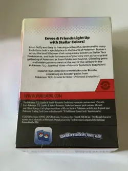 Pokemon TCG: Scarlet & Violet - Prismatic Evolutions Booster Bundle - SEALED - Image 2