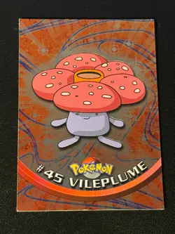 Vileplume 45 Pokemon Topps Holo - Image 1