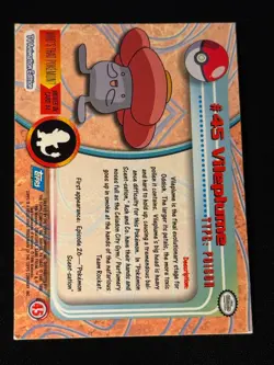 Vileplume 45 Pokemon Topps Holo - Image 2