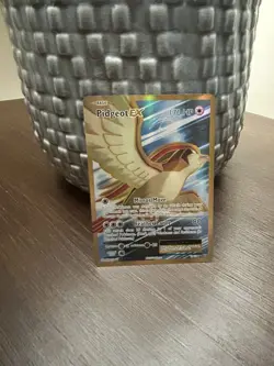 Pokemon TCG XY Evolutions Pidgeot EX Full-Art Ultra Rare Holo Card 104/108 - Image 1