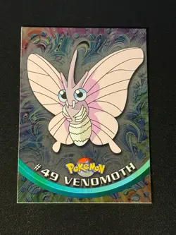 Venomoth 49 Pokemon Topps Holo - Image 1