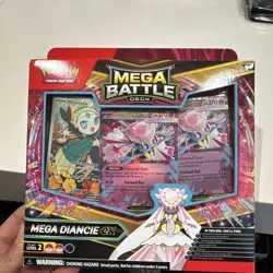 Pokemon TCG Mega Battle Deck Mega Diancie EX MELOETTA IR PROMO NEW - Image 4