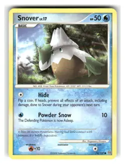 Snover 74/100 Common Stormfront Pokemon Lightly Played - Image 1