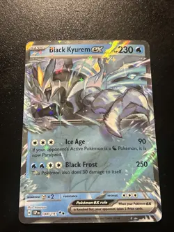 Pokemon TCG Black Kyurem Ex 48/191 Double Rare Holo Surging Sparks NM - Image 1
