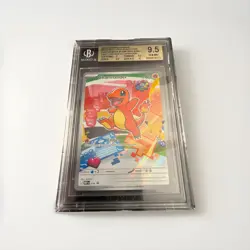 Pokemon TCG Charmander Promo Holo BGS 9.5 Gem Mint Black Star 038 1st Partners - Image 1