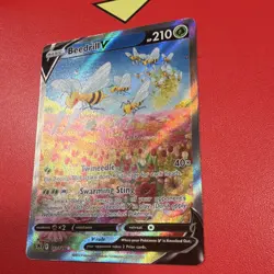 Pokemon Beedrill V Alternate Art Astral Radiance 161/189 210 HP - Image 5
