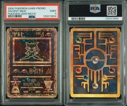 Pokemon TCG 2000 Ancient Mew Holo Card Movie Promo Edition, PSA 9 - Image 3