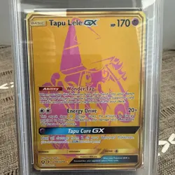 2019 Pokemon Sun & Moon Hidden Fates Shiny Vault Tapu Lele #SV94 Full Art PSA 10 - Image 2
