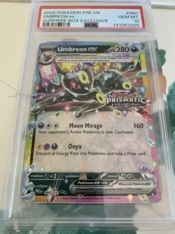 Pokemon Umbreon ex - (Prismatic Evolutions Stamp) Surprise Box 060/131 PSA 10 - Image 1