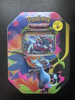 Pokemon - Mega Charizard X ex Tin Sealed Rare Collectable Brand New Rare - Image 1