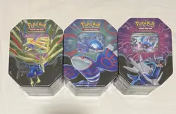 Pokemon TCG Azure Legends Tin - Set of 3 - NEW, Factory Sealed! - Image 1