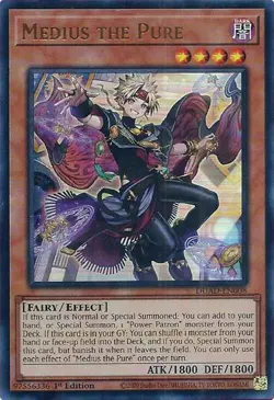 Yu-Gi-Oh! Duelist's Advance - Medius the Pure - DUAD-EN008 UR - Image 2