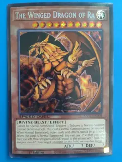 LP Yugioh The Winged Dragon of Ra - SBC2-END01 - Prismatic Secret Rare - Image 1