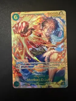 Monkey D. Luffy OP13-118 Secret Alt Art Rare OP One Piece TCG ENG Near Mint NM - Image 1