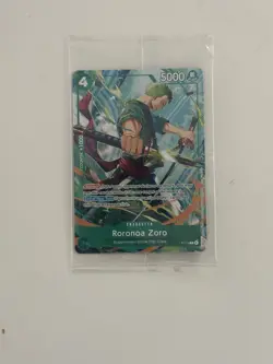 One Piece Roronoa Zoro Promo Card P-114 Sealed - Image 1