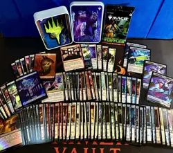 TMT Lot+Tin+pack, MTG Ninja Turtles, Shredder TIN, See Description For Cards - Image 2
