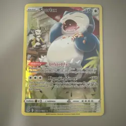 Snorlax TG10/TG30 Swsh11: Lost Origin Trainer Gallery Holo Pokemon Card - Image 1